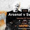 Arsenal V Swansea City：10月15日星期六的小组新闻和高级联赛摊牌现场摊牌