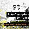 拜仁慕尼黑V atletico马德里直播和确认的阵容：Talksport 2冠军联赛2016年12月6日